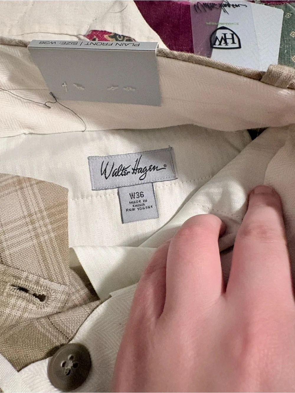 Walter Hagen tailored flat